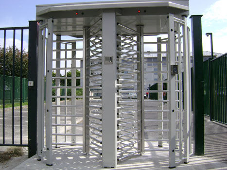 full-height rotor turnstile – access control