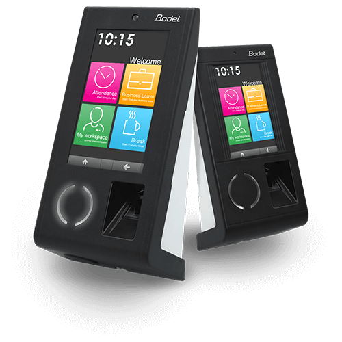 Biometric clocking terminal for Time and Attendance management and Access Control