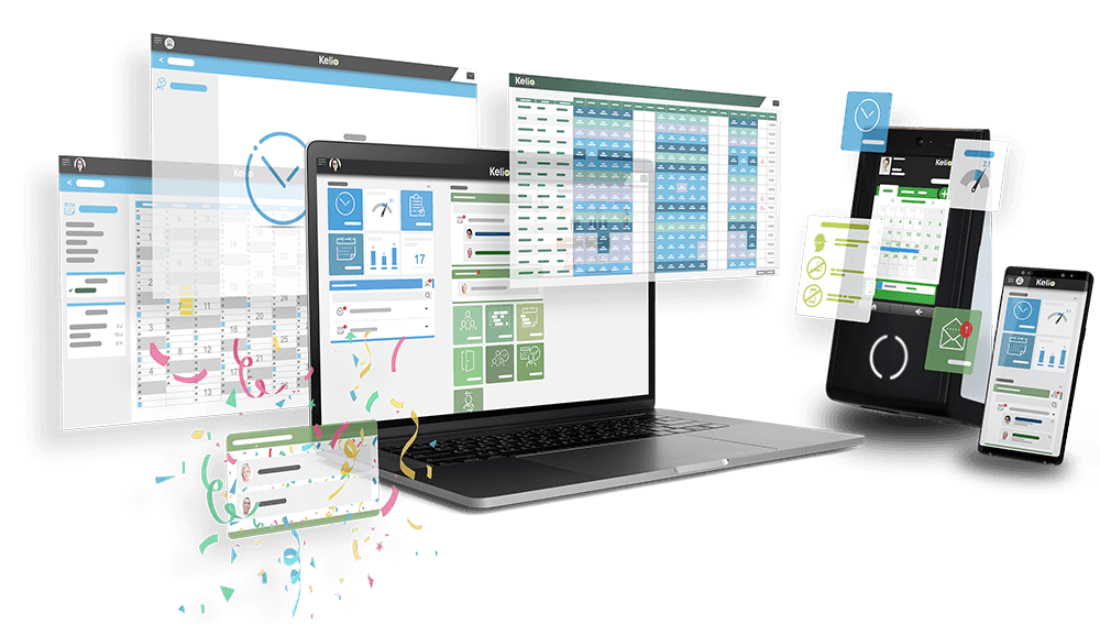 Kelio - Verwaltung Ihrer Mitarbeiter von A bis Z