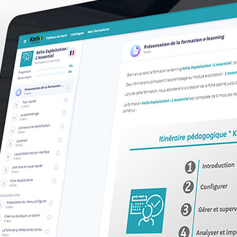 Kelio Academy : la plateforme e-learning de formation aux logiciels Kelio