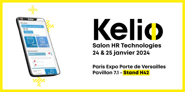 Kelio participe au Salon HR Technologies 2024