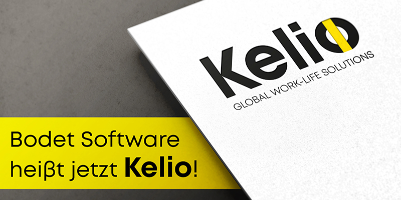 Bodet Software heißt jetzt Kelio